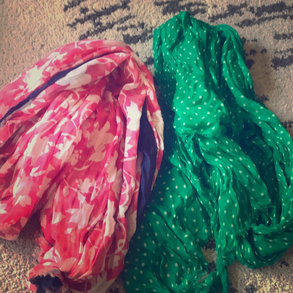 Banana Republic thin scarves